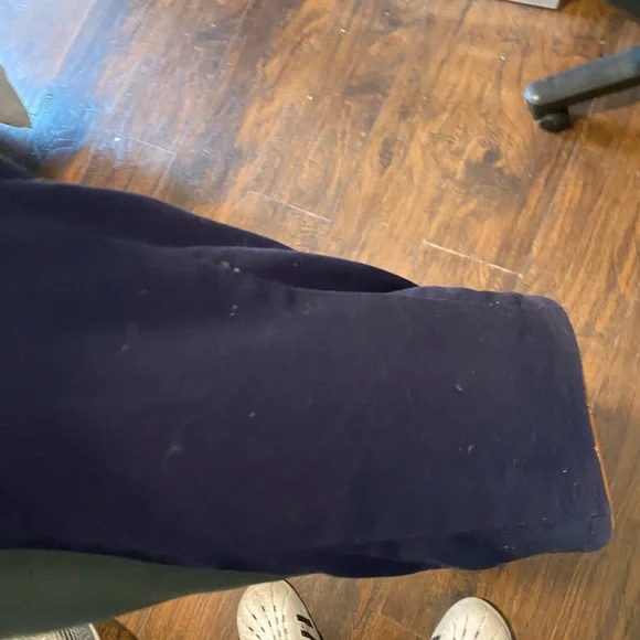 Vintage Ralph Lauren Navy and Brown Canvas Travel Tote - Picture 7 of 8